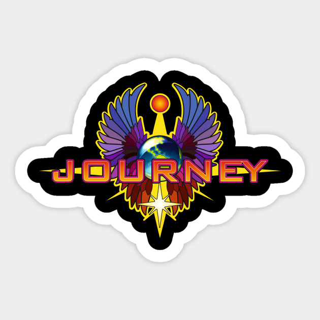 JOURNEY Journey Sticker TeePublic